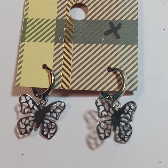 Butterfly earrings - Picture 1 of 4
